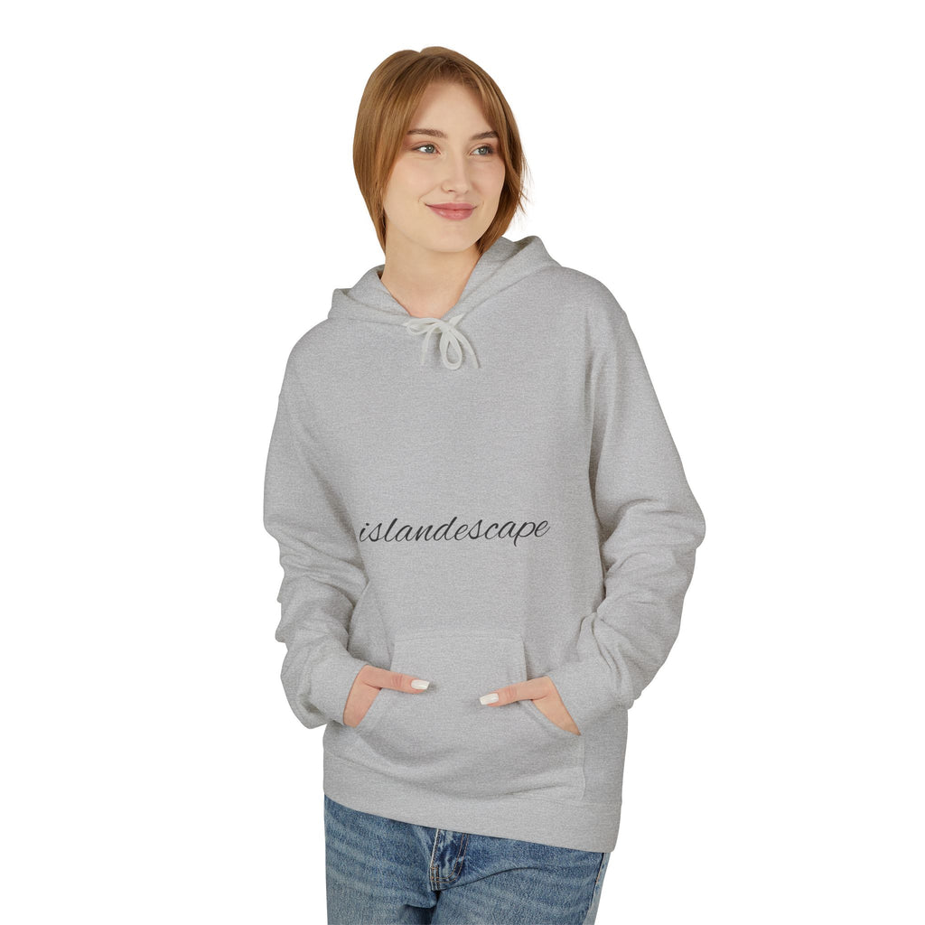 Island Escape Hoodie — Barbados Palm Sunset Graphic