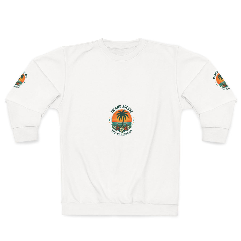 Island Escape Sweatshirt — Tropical Palm Crewneck