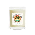 Island Escape Scented Candle — 11oz Tropical Coconut & Sea Breeze Glass Candle