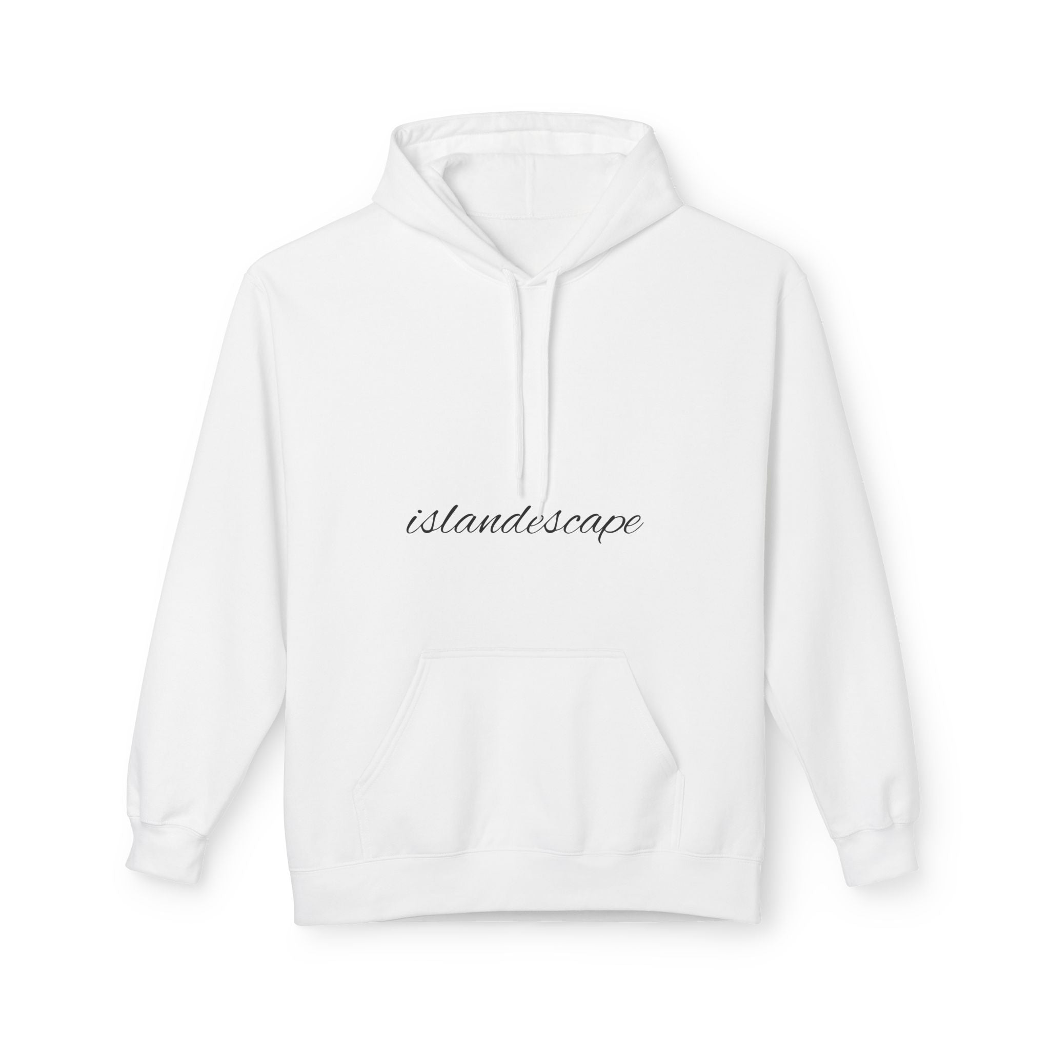 Island Escape Hoodie — Barbados Palm Sunset Graphic