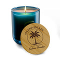 Island Escape Scented Soy Candle – 14oz Engraved Bamboo Lid