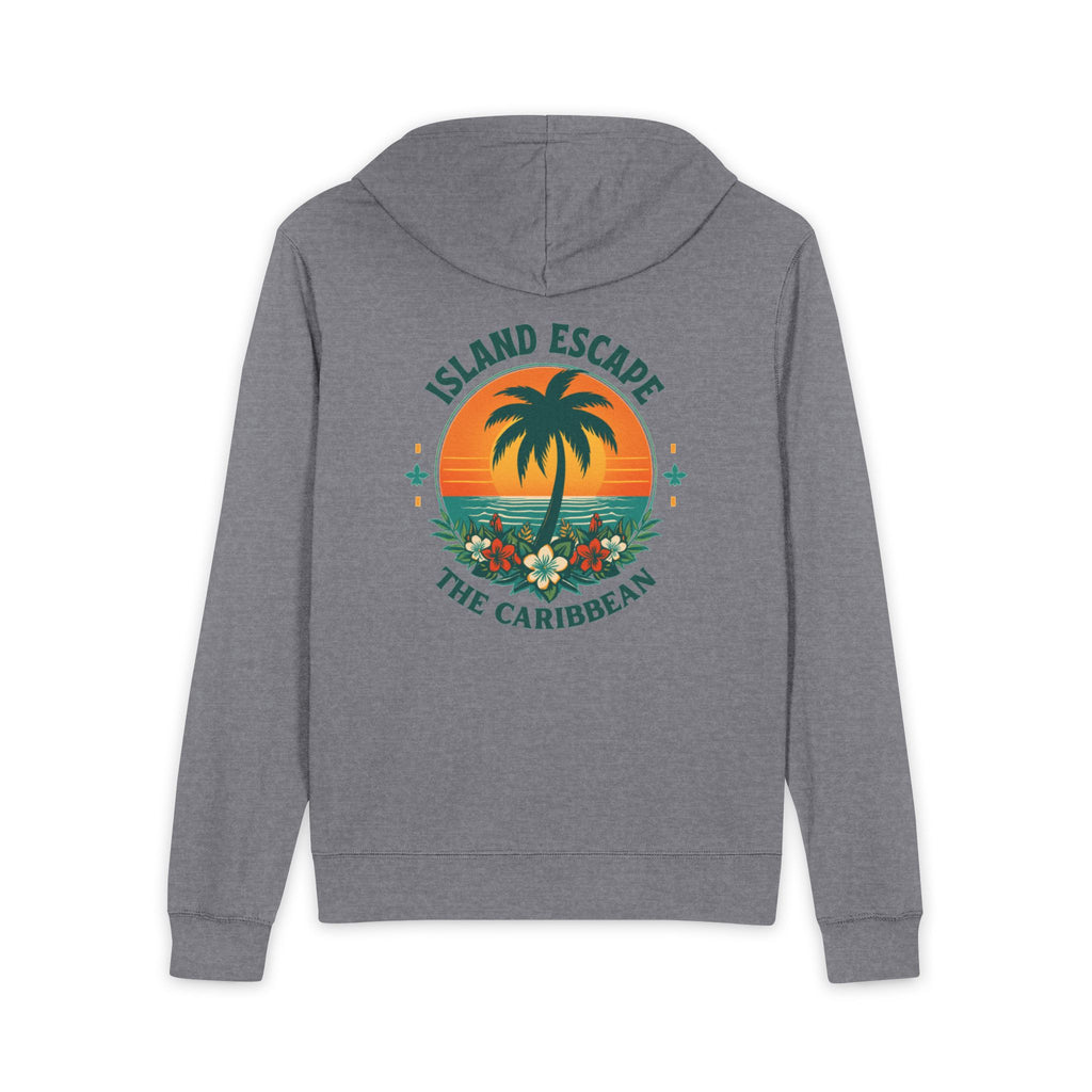 District® Unisex Jersey Full-Zip Hoodie