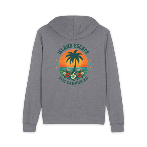 District® Unisex Jersey Full-Zip Hoodie