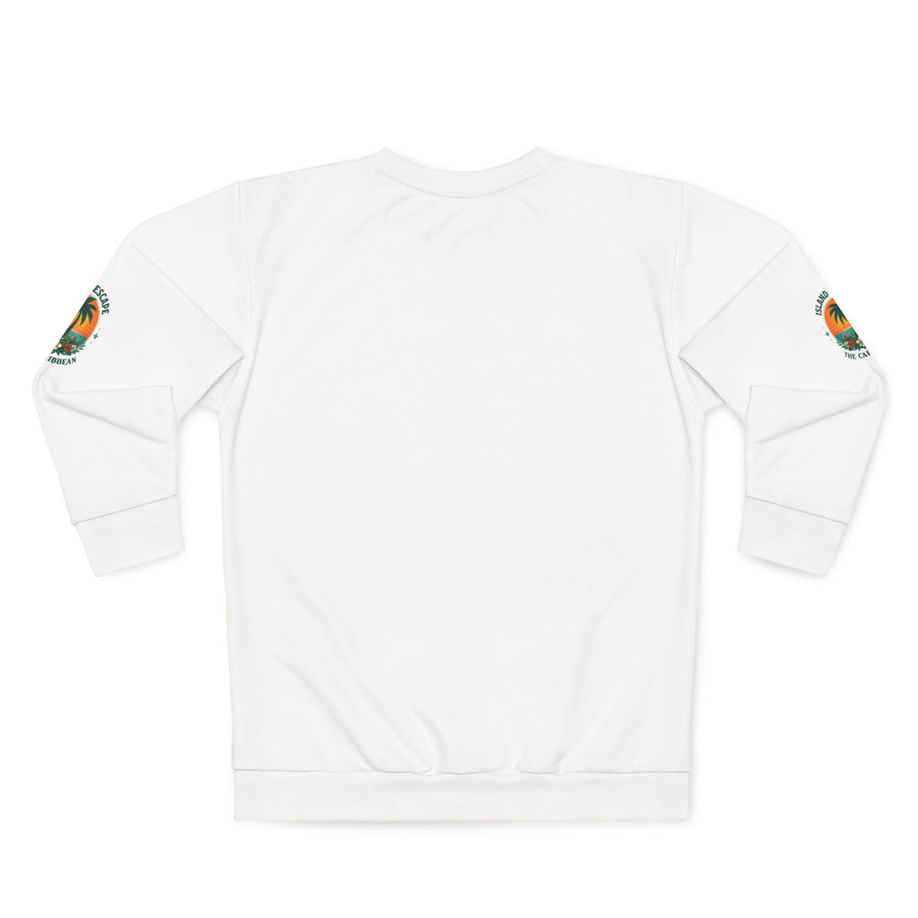 Island Escape Sweatshirt — Tropical Palm Crewneck