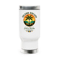 Island Escape Barbados 14oz Travel Mug — Stainless Steel Handle Tumbler