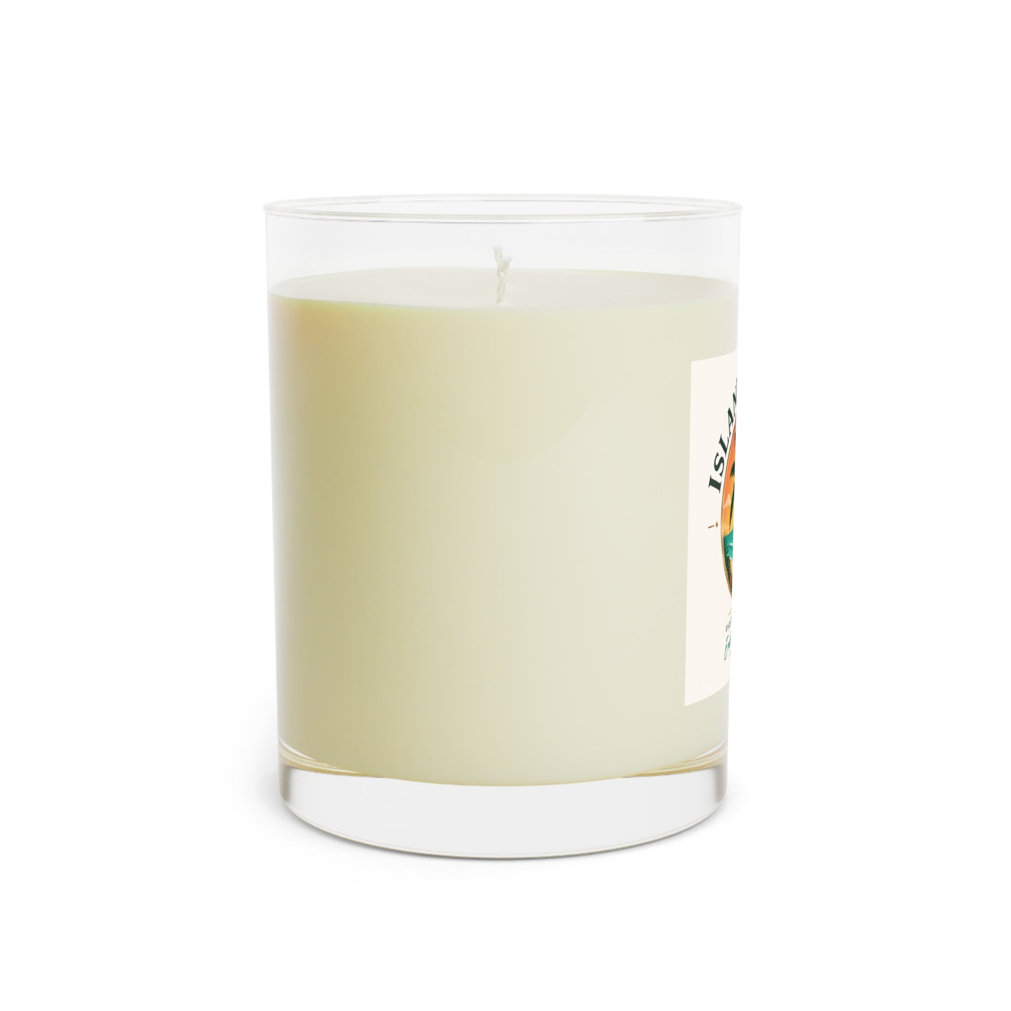 Island Escape Scented Candle — 11oz Tropical Coconut & Sea Breeze Glass Candle