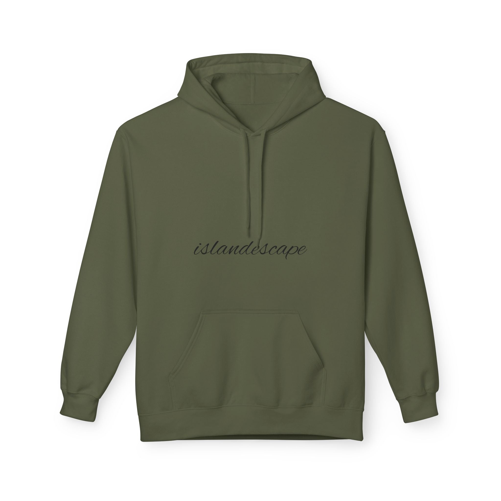 Island Escape Hoodie — Barbados Palm Sunset Graphic