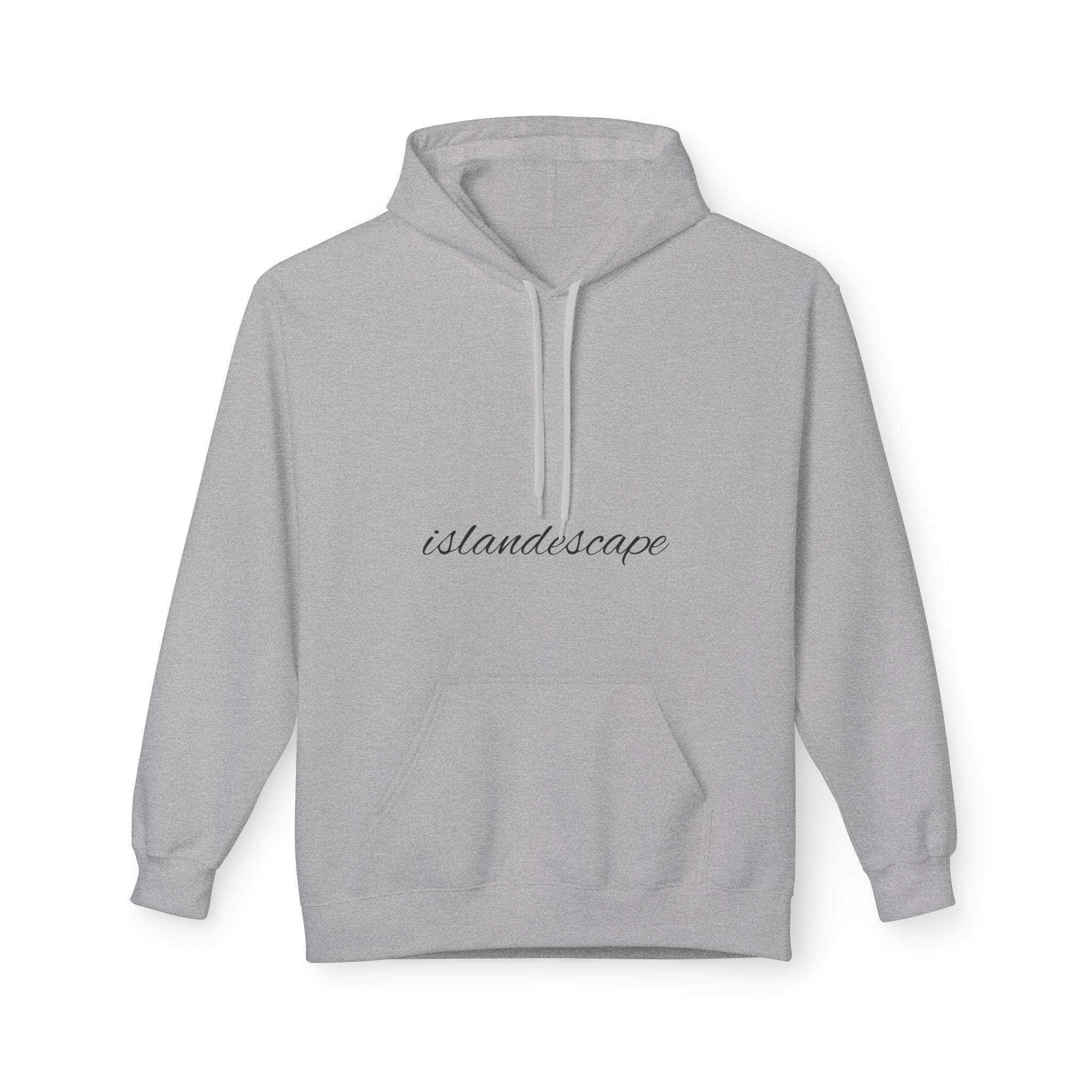 Island Escape Hoodie — Barbados Palm Sunset Graphic