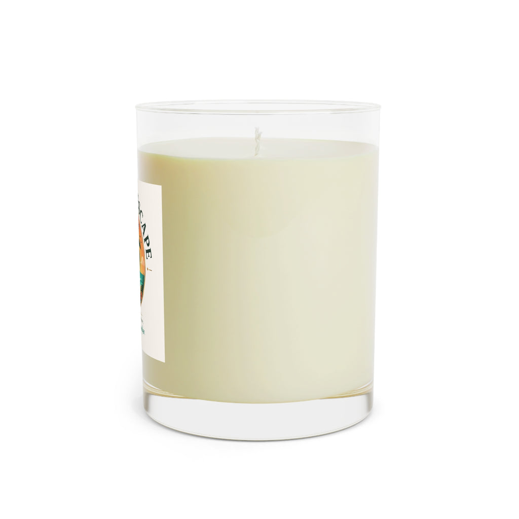 Island Escape Scented Candle — 11oz Tropical Coconut & Sea Breeze Glass Candle