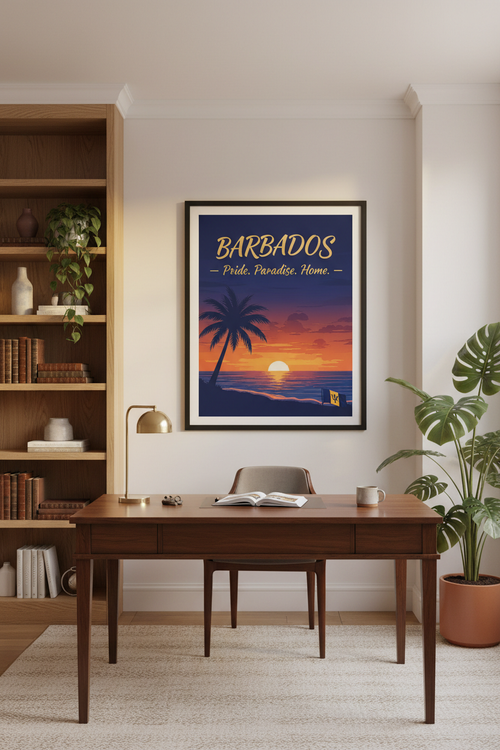 Barbados Home Office Mockup