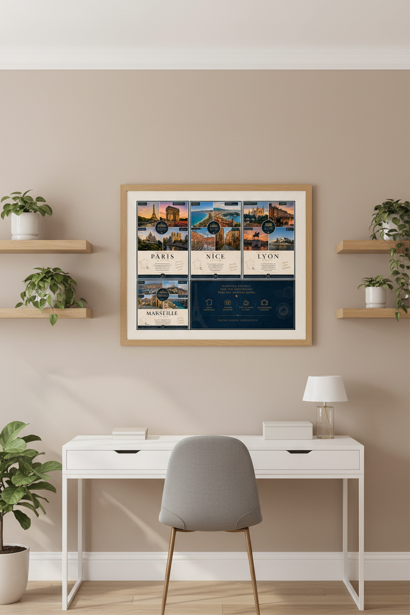 France Collection Home Office Mockup