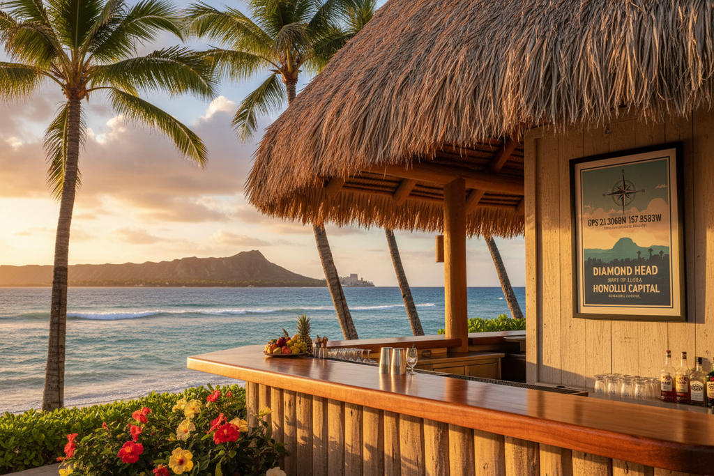 Hawaii CC-006 Beach Bar