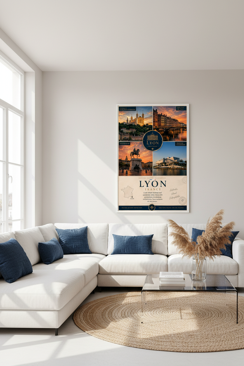 Lyon Living Room Mockup