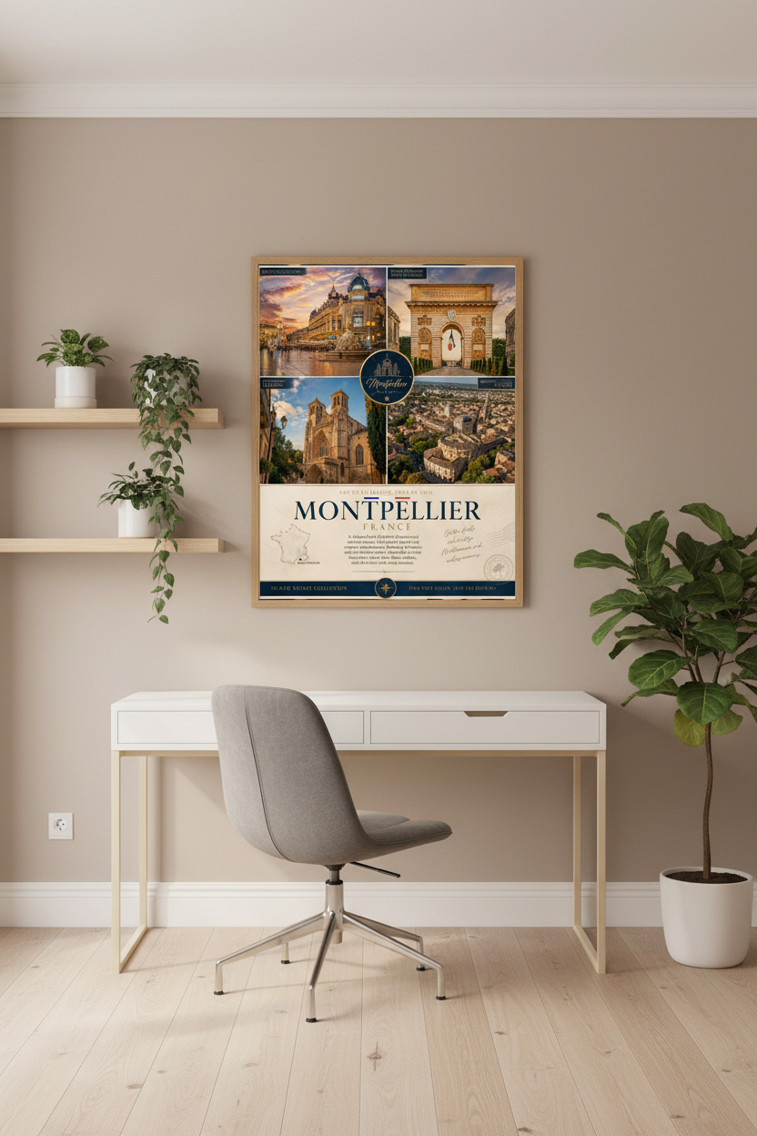 Montpellier Home Office Mockup