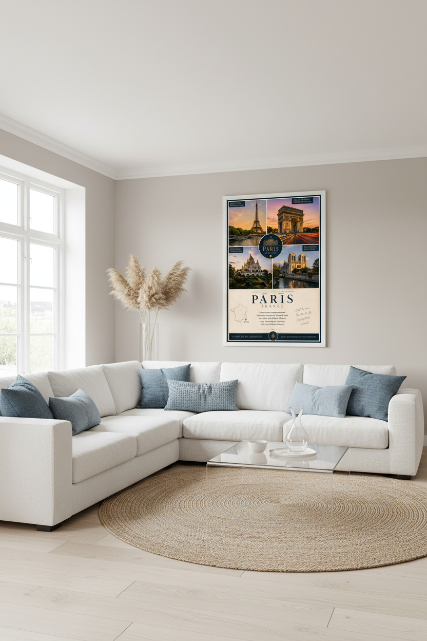 Paris Living Room Mockup