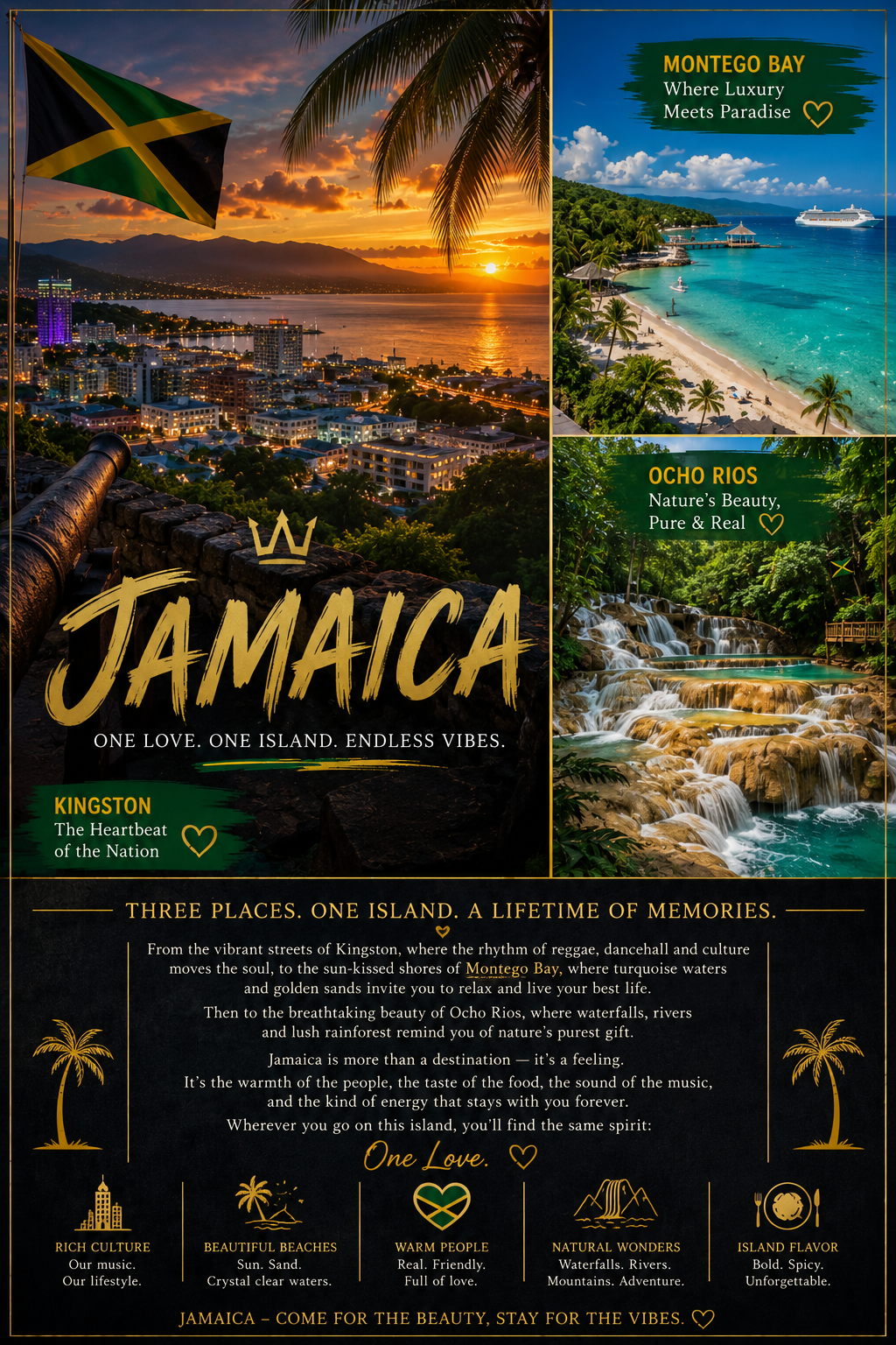 Jamaica — One Love. One Island. Endless Vibes. | Caribbean Legacy Collection