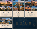 Paris France — Premium Digital Wall Art Print | Island Escape Collection