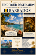 Barbados — Find Your Destination | Coordinates Collection CC-001
