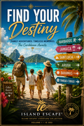 Find Your Destiny — Family Caribbean Adventure | Premium Printable Wall Art