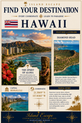 Hawaii — Find Your Destination | Coordinates Collection Signature Series CC-006
