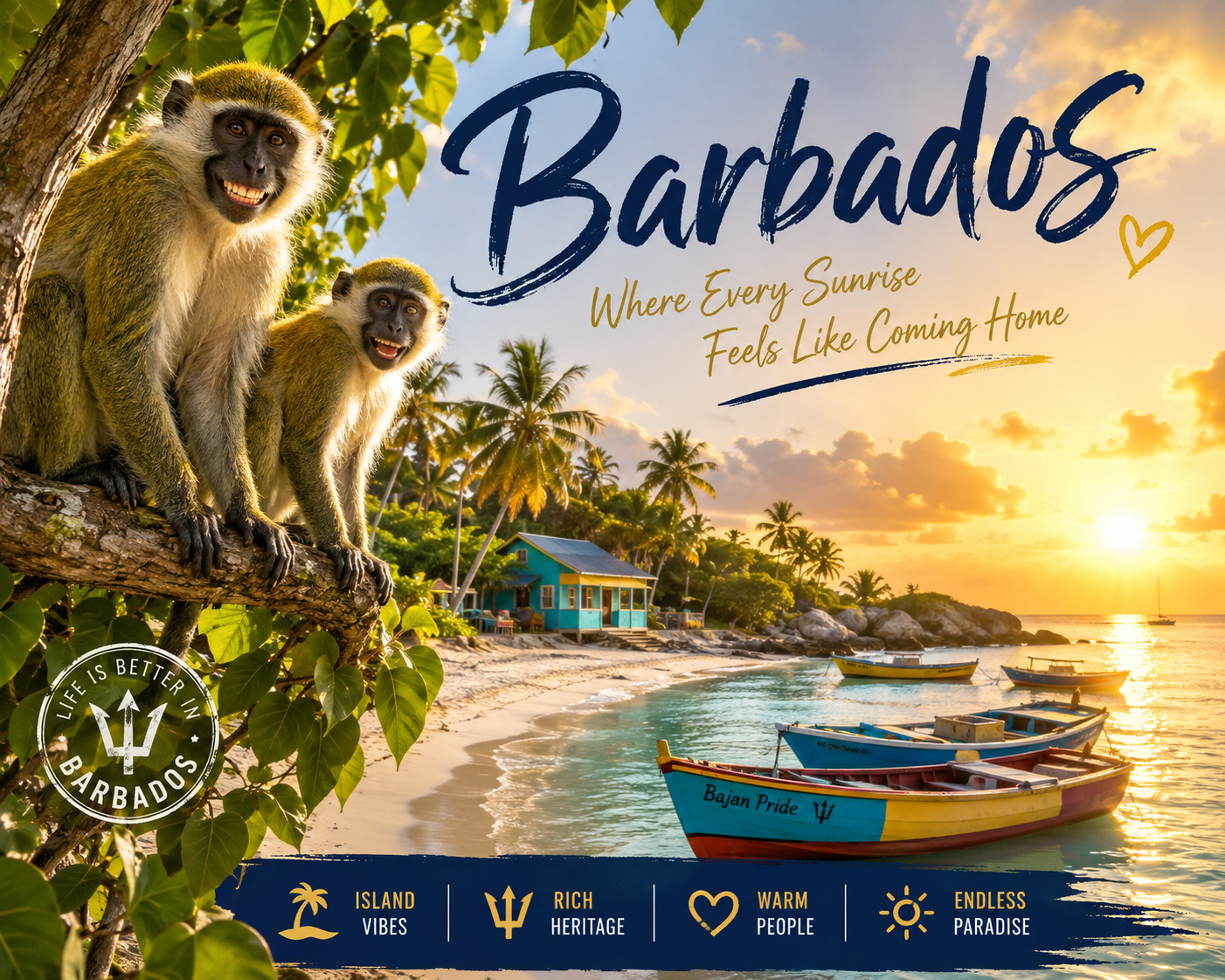 Barbados — Where Every Sunrise Feels Like Coming Home | Caribbean Legacy Collection