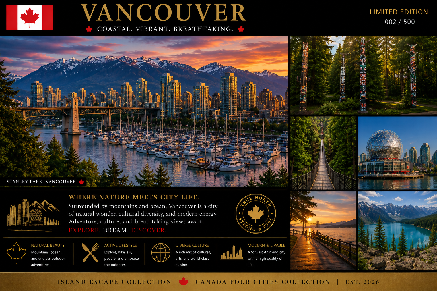 Canada Four Cities Collection