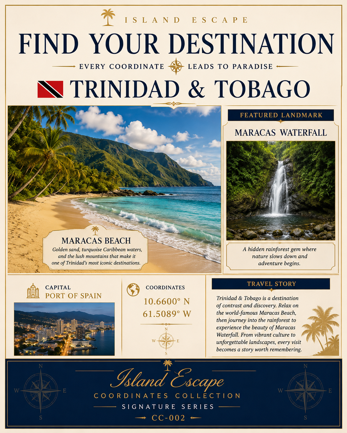 Trinidad & Tobago — Find Your Destination | Caribbean Legacy Collection