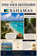 Bahamas — Find Your Destination | Coordinates Collection CC-005