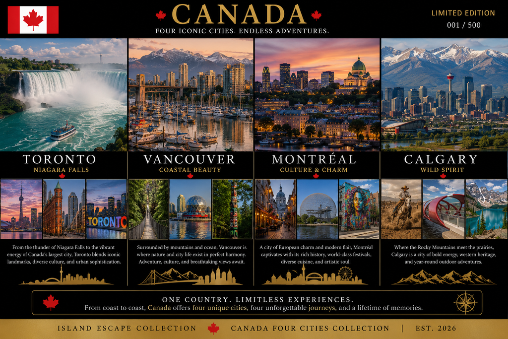 Vancouver — Coastal. Vibrant. Breathtaking. | Canada Four Cities Collection