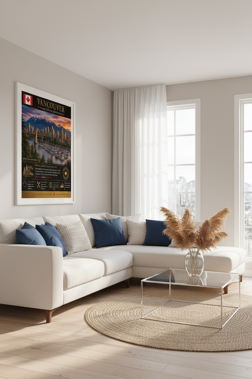 Vancouver Living Room Mockup
